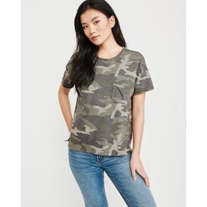 Abercrombie & Fitch Camo Pocket Tee